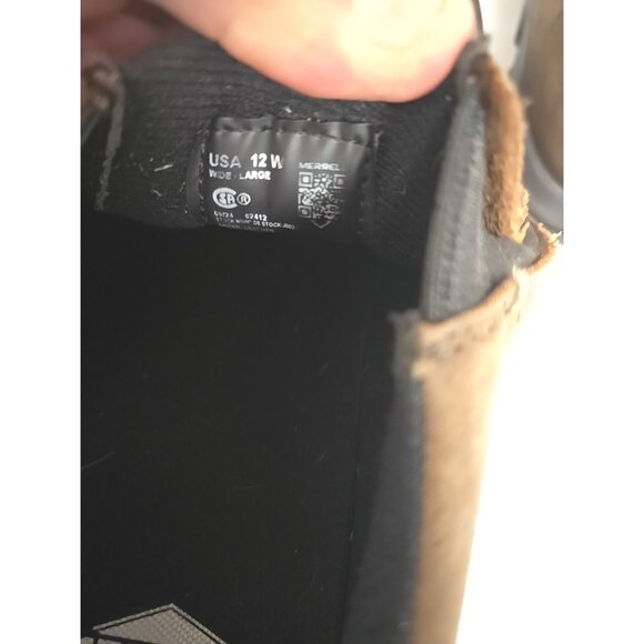 Merrell Men's Jungle Moc LTR CT CSA Work Shoes J003345W Brown Size 12W - Picture 4 of 8